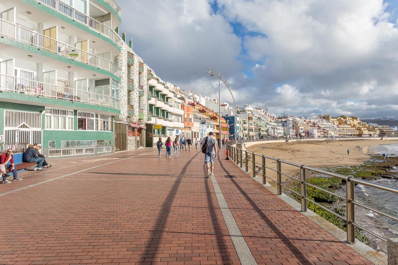 Flatguest Cicer - 3Bdr + Balcony + Beach Las Palmas Buitenkant foto