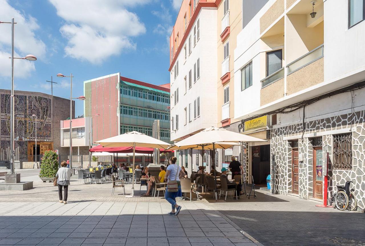 Flatguest Cicer - 3Bdr + Balcony + Beach Las Palmas Buitenkant foto